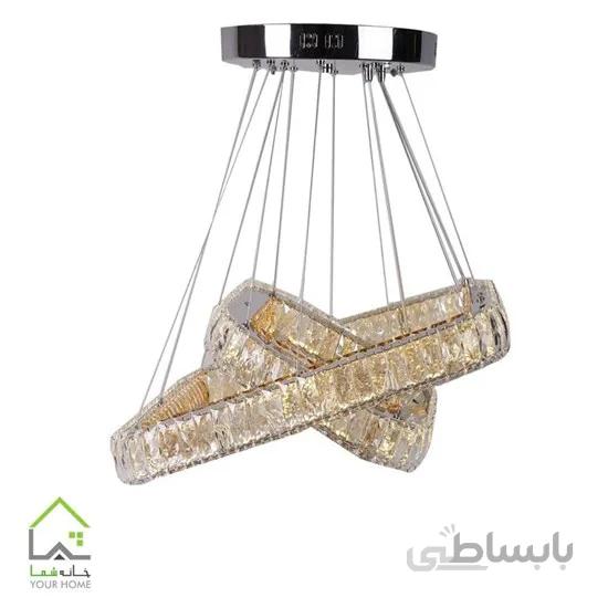 لوستر اس ام دی مربعی دو طبقه