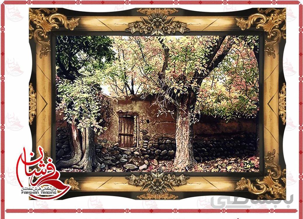 تابلو فرش كوچه باغ