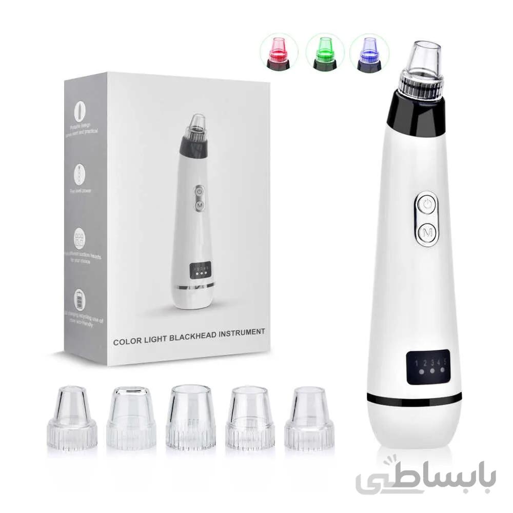 میکرودرم بلک هید 5 قدرته چراغ دار BLACKHEAD REMOVER