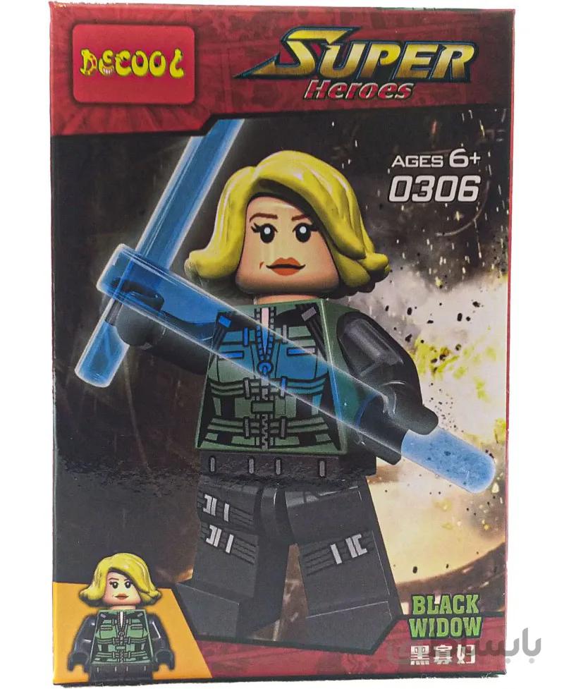 مینی فیگور بیوه سیاه Black Widow با باتوم آبی