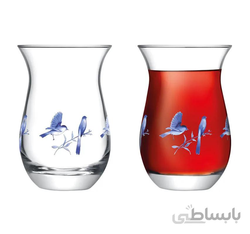 استکان چای خوری 6 عددی مدل Antonin مادام کوکو