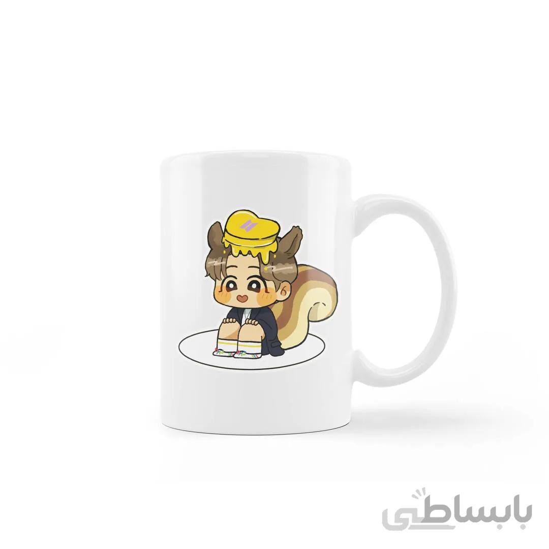 ماگ BTS طرح BT21 کد 2040032