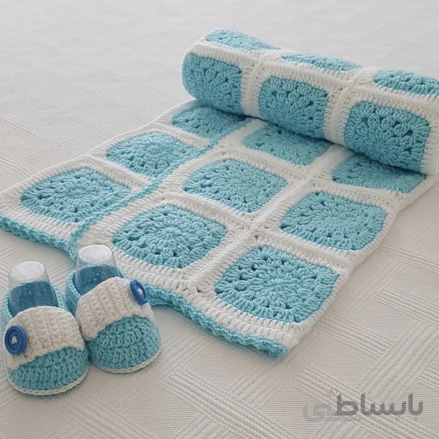 پتوقلاب بافی کد 886873