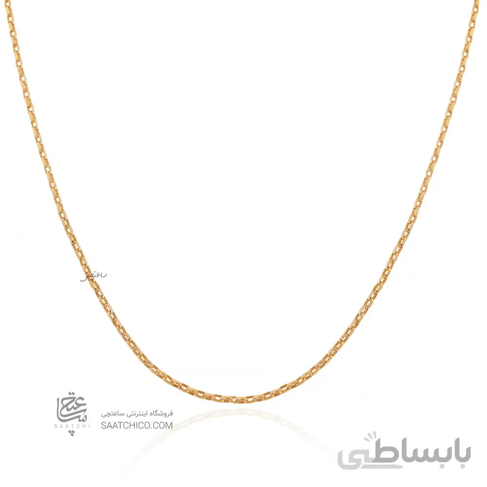 زنجیر طلا طرح فلور کد CD120