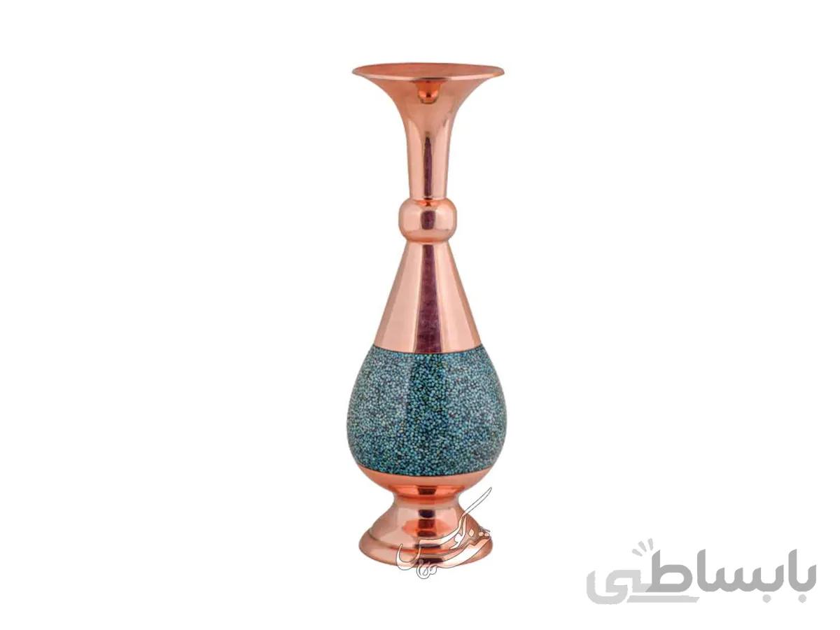گلدان فیروزه کوبی صراحی سایز 40