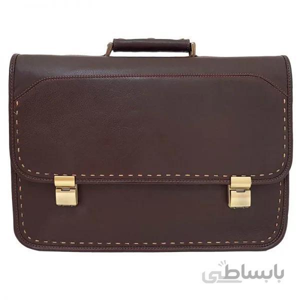 کیف اداری چرم طبیعی LB402