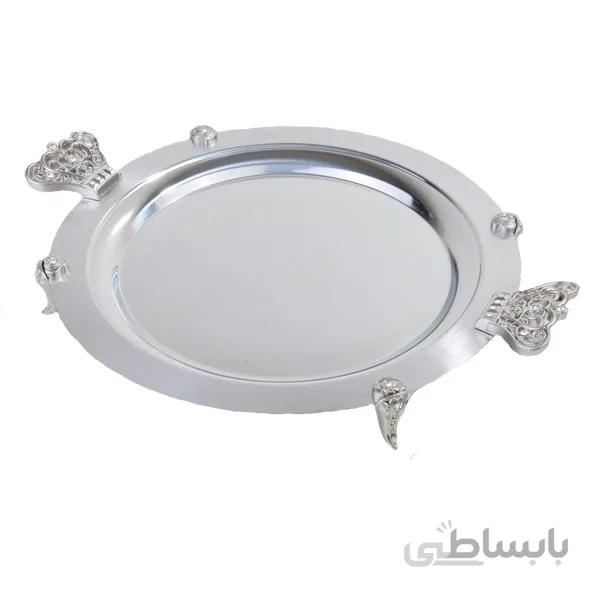 سینی نگار گرد مدل تاج