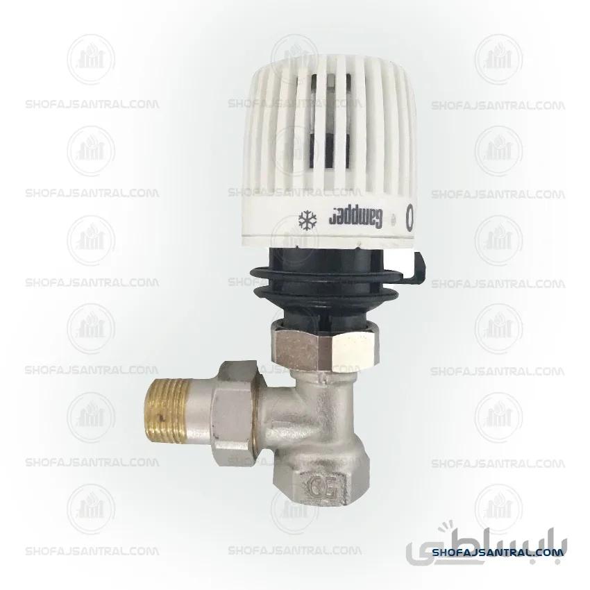 شیر ترموستاتیک رادیاتور گمپر آلمان (GAMPPER)