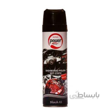اسپری پولیش داشبورد پاور مدل Black-Xss حجم 225 میلی لیتر ا Power Black-Xss Car Polish and Wax 225 ml