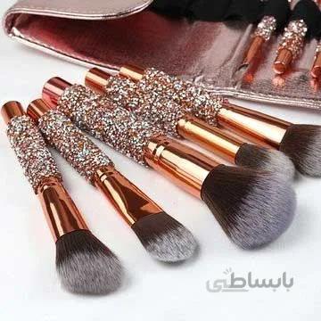 ست براش دسته نگین دار