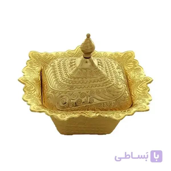 قندان کوچک مربع نقره ای زارا کد ۱۰۹۶