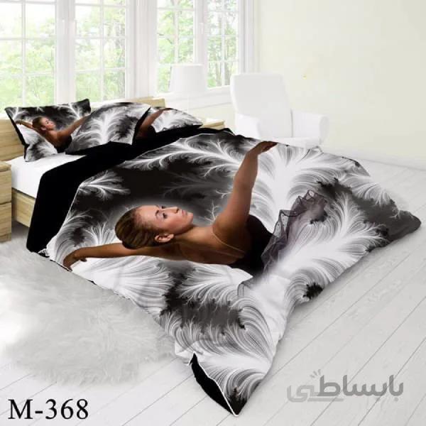 روتختی سه بعدی ساتن ابریشم ترک طرح خاص کد M 368