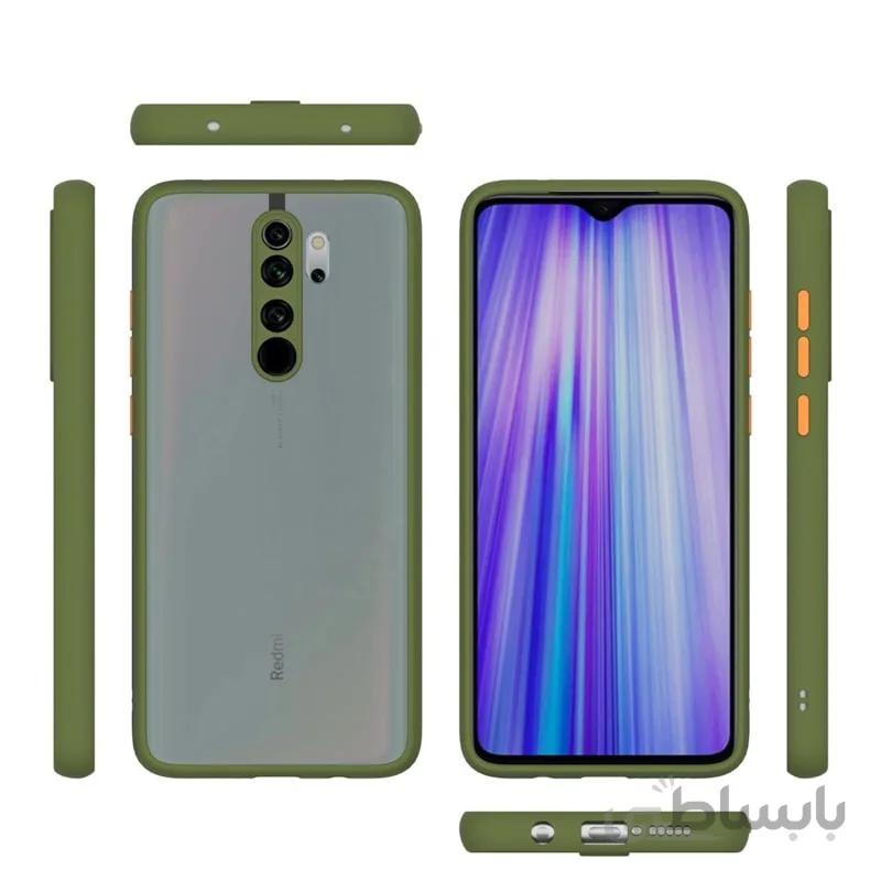 قاب پشت مات محافظ لنزدار مناسب گوشی شیائومی redmi note 8 pro