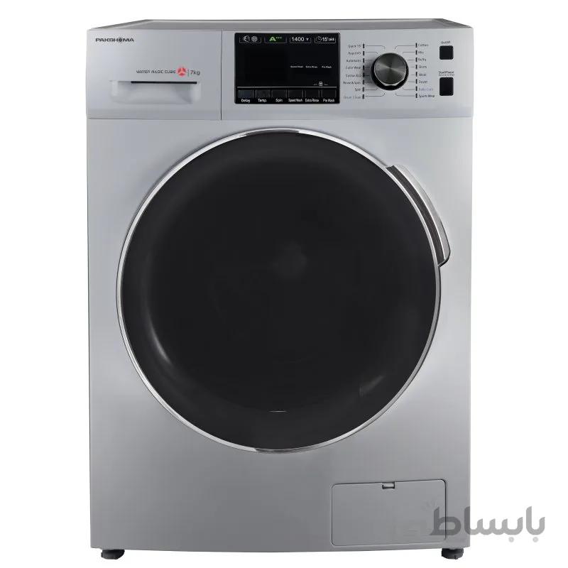 ماشین لباسشوی پاکشوما مدل TFU-74401 ا Pakshoma automatic washing machine model TFU-74401
