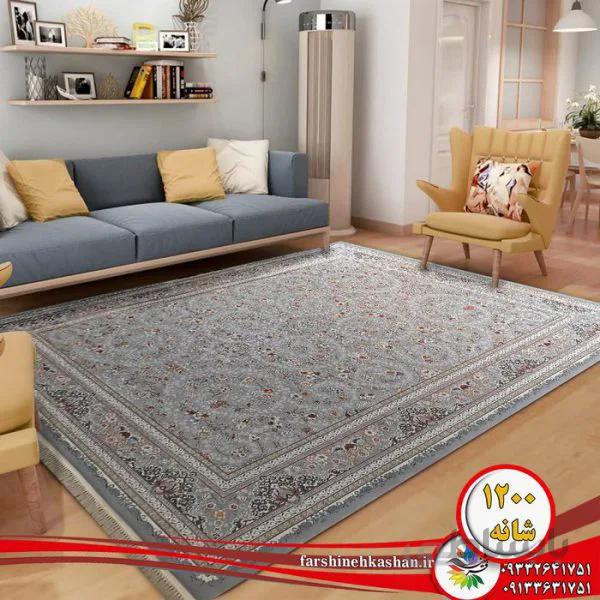 فرش گلبرگ نقره ای 1200 شانه تراکم 3600