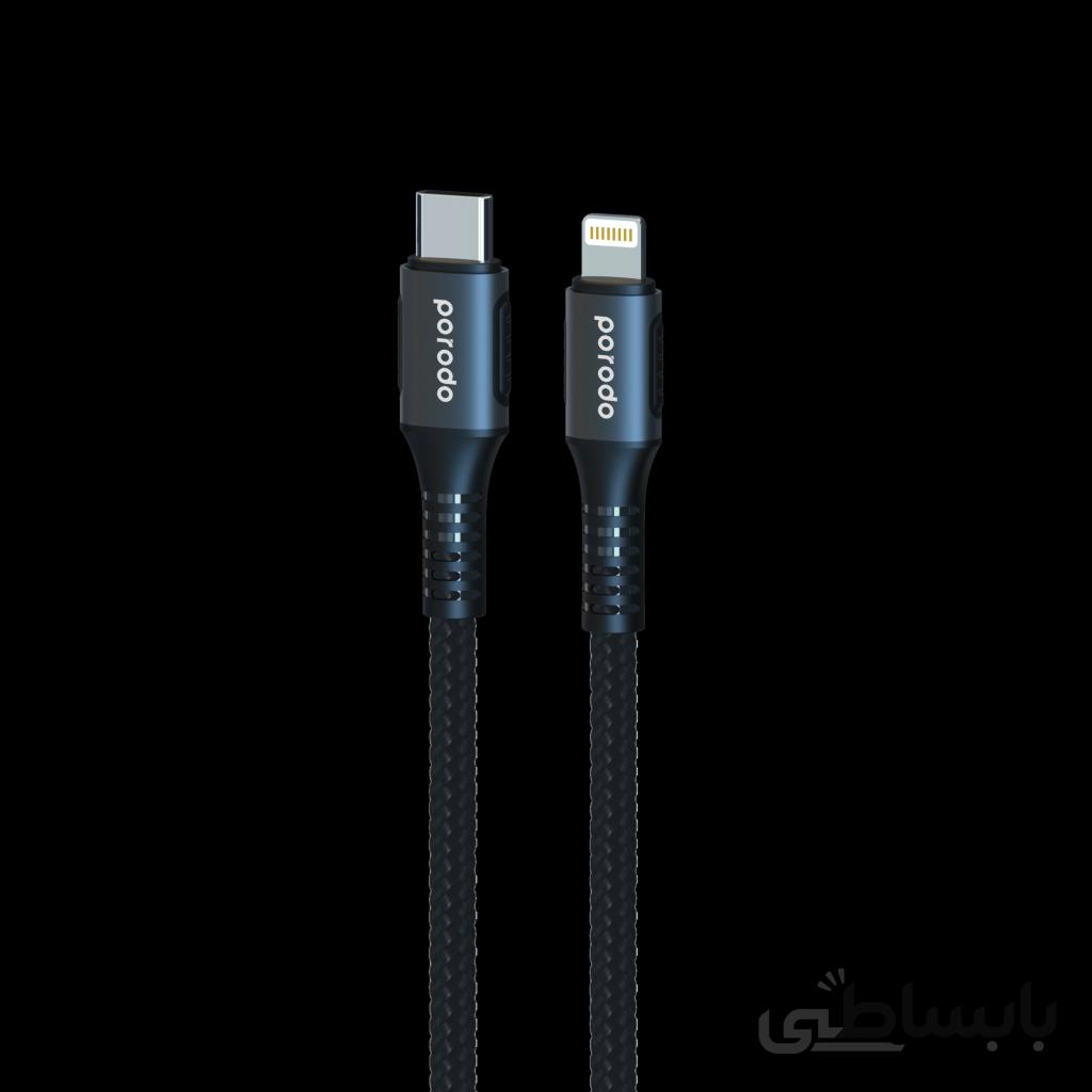 کابل Type-C به Lightning مدل Braided 1.2M
