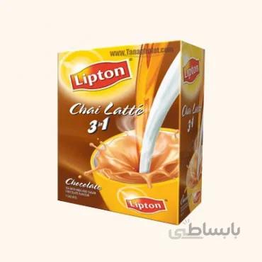 بسته 18 عددی شیر چای لیپتون شکلاتی