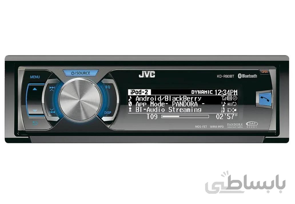 JVC KD-R80BTپخش جی وی سی ا JVC