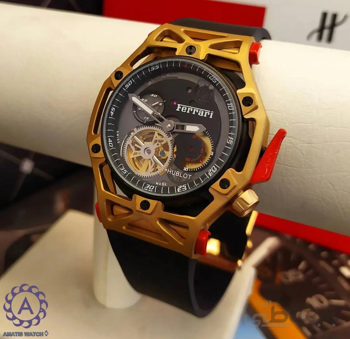 ساعت مچی مردانه هابلوت فراری مدل Hublot Ferrari 6234H