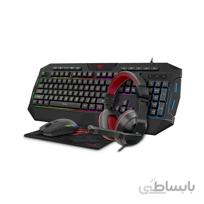 مشخصات، قیمت و خرید ست حرفه ای گیمینگ هویت hv-kb501cm | شاپ9