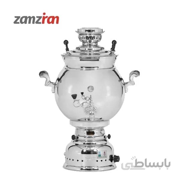 سماور گازسوز برادران سیفی مدل شکمی ظرفیت 20 لیتری بدون ترموکوبل