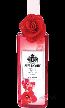 بادی اسپلش آلفا مونته مدل MIDNIGHT ROSE حجم 250 میل ALFA MONTE