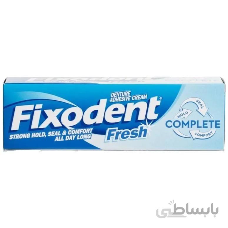 چسب دندان مصنوعی فرش فیکسودنت با طعم نعناع ۴۷ گرم ا Fixodent Fresh Denture Adhesive Cream 47 gr