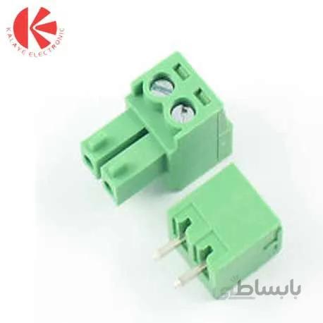 ترمینال فونیکس ریز 2 پین صاف 3.81