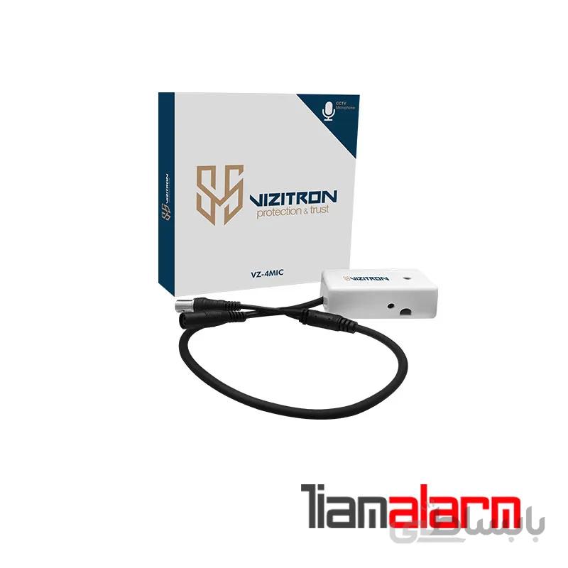 میکروفن 4 طرفه فیلتردار برند VIZITRON
