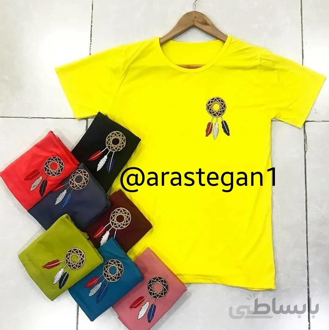 تیشرت زنانه گلدوزی