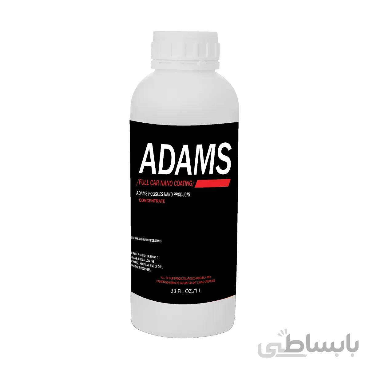 محلول آبگریز بدنه و شیشه خودرو آدامز مدل CONCENTRATE حجم 1 لیتر