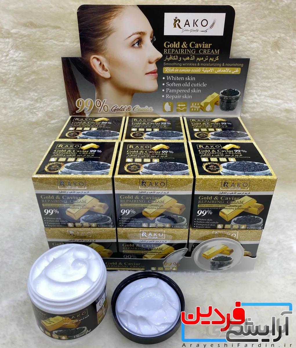 کرم ترمیم کننده خاویار 99٪ راکو Rako