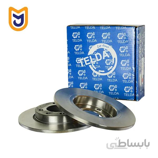 دیسک ترمز عقب تلدا مناسب پژو پارس ELX و LX