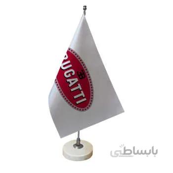 پرچم رومیزی طرح لوگوی خودروی بوگاتی کد pr97