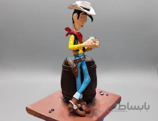 فیگور لوک خوش شانس (دست ساز)