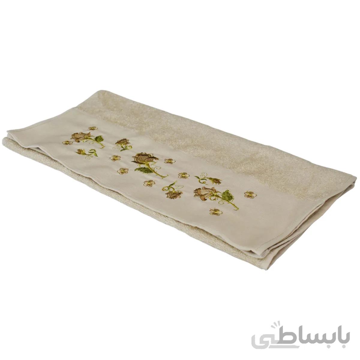 حوله دست و صورت هوبی مدل بامبو HB 494 سایز 50 90 سانتیمتر