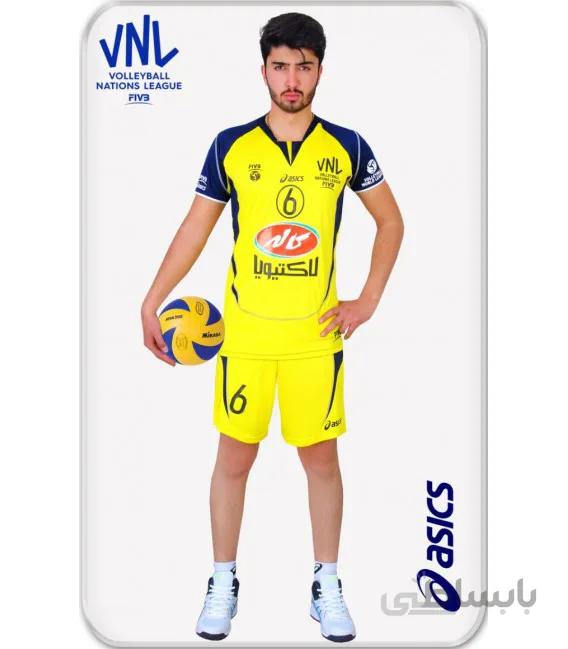 تیشرت و شورت والیبال اسیکس Volleyball Nations league Asics