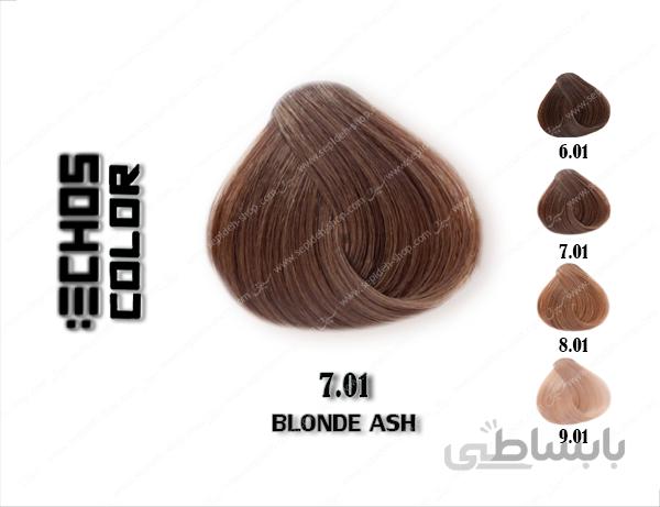 رنگ مو اچ اس لاین خاکستری طبیعی 7.01