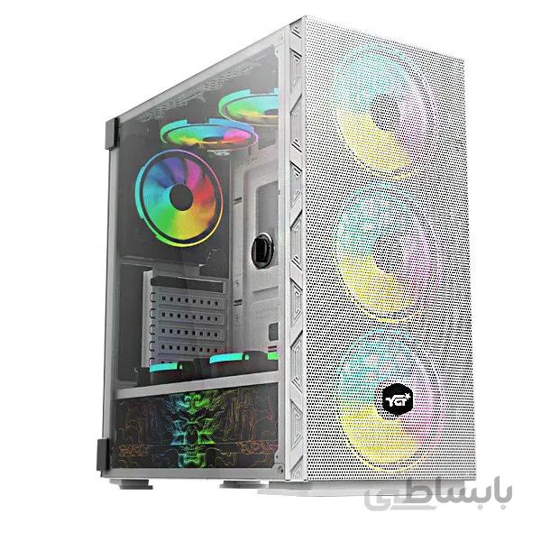 کیس گیمینگ وای جی تی مدل YGT AX8 WHITE
