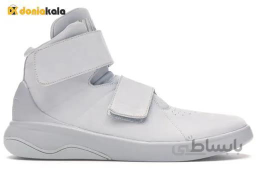 کتانی نیم بوت اسپرت چرمی مردانه Nike Marxman prm Plamtinum 832766-001 ا Mens leather sports ankle boots Nike Marxman prm Plamtinum 832766-001
