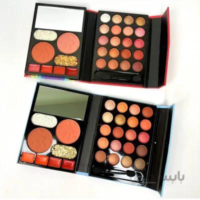 پالت سایه کیفی چندکاره میلا کالر مدل ولنتاین MILA COLOR Makeup kit