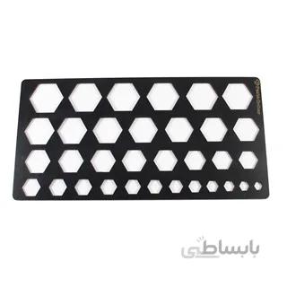 شابلون گوهرتراشی مدل شش ضلعی کد 2254 ا قیمت به شرط خرید تیمی