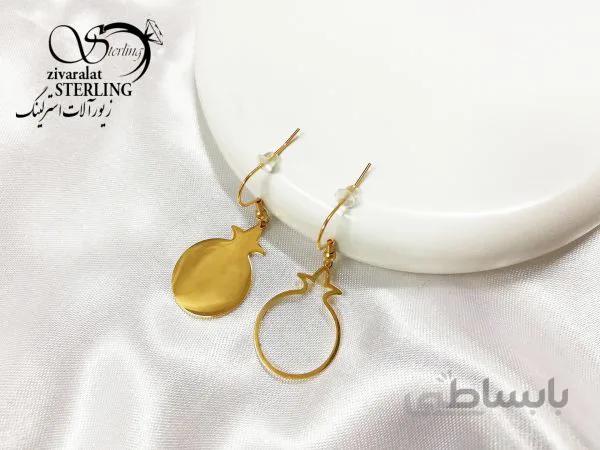 گوشواره استیل کد 180714