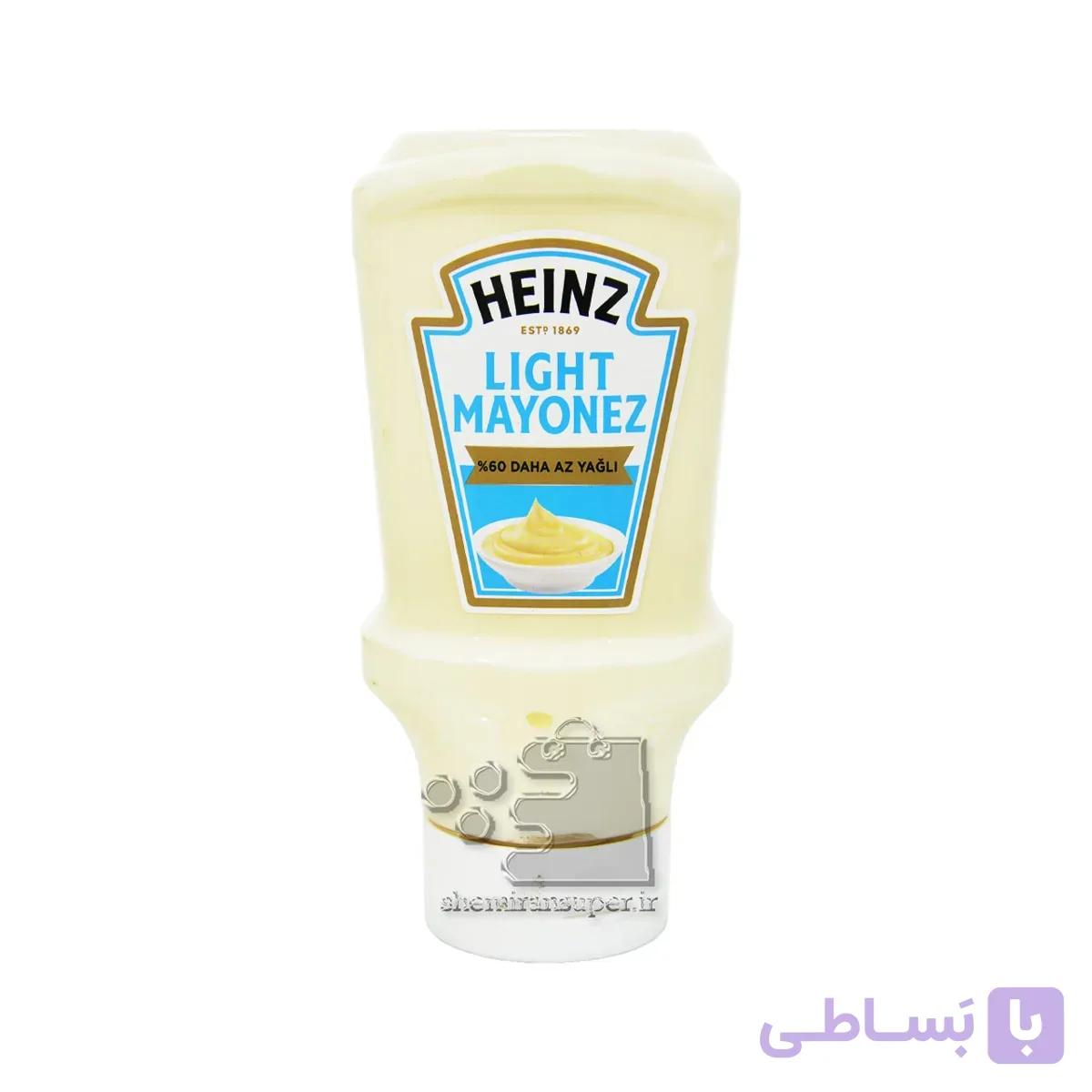 سس مایونز لایت ( کم چرب ) ۴۰۰ گرم معکوس هاینز – heinz