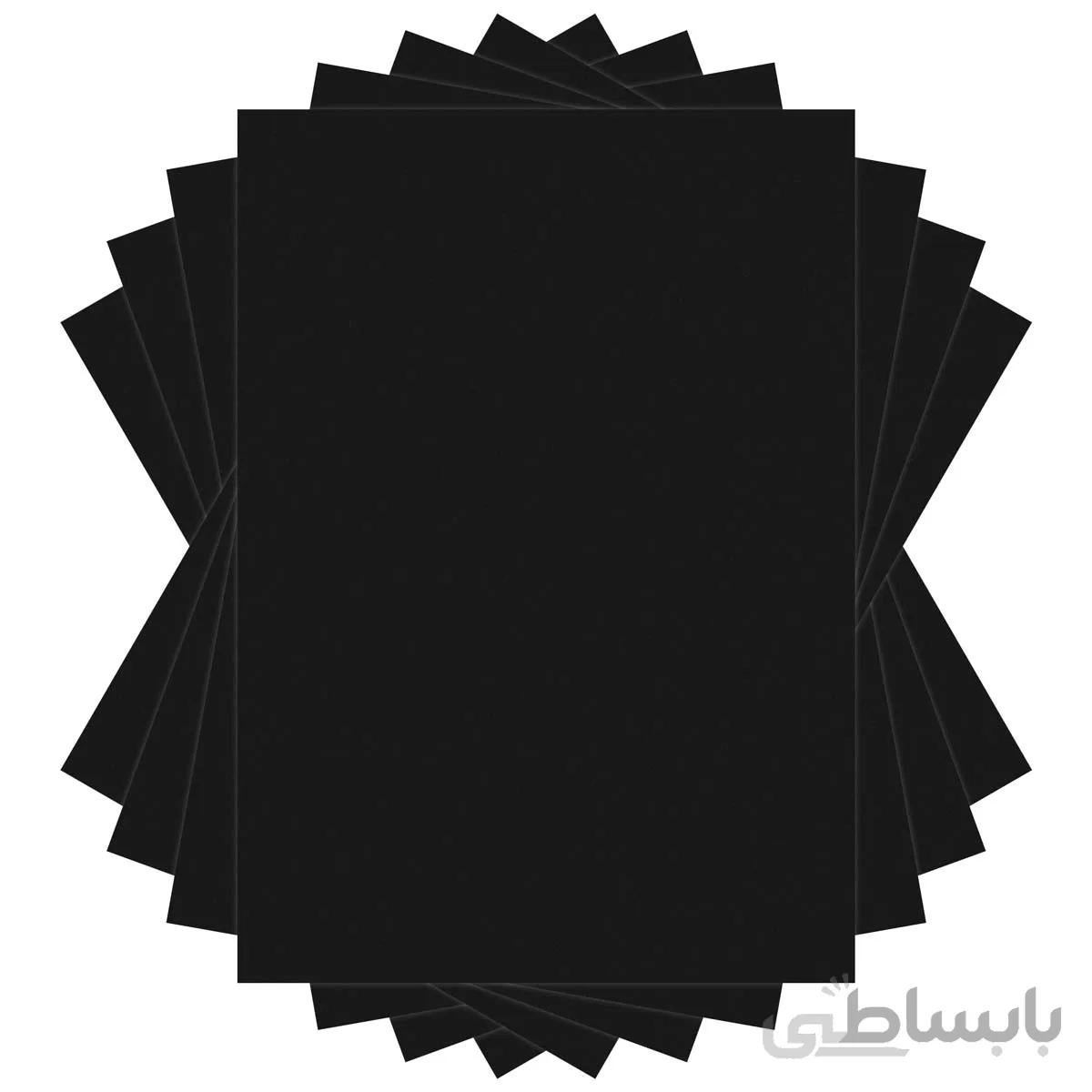 کاغذ سیاه A4 مدل Black Note بسته 10 عددی