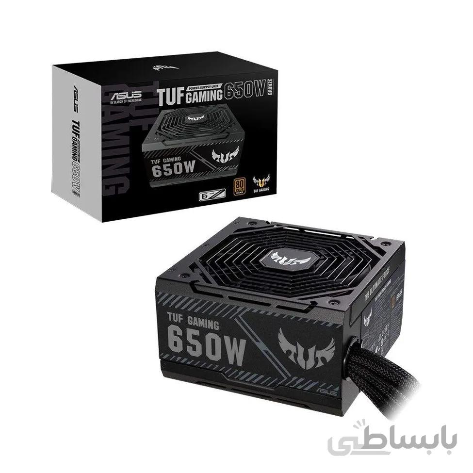 منبع تغذیه کامپیوتر ایسوس مدل 650 وات TUF GAMING 650B