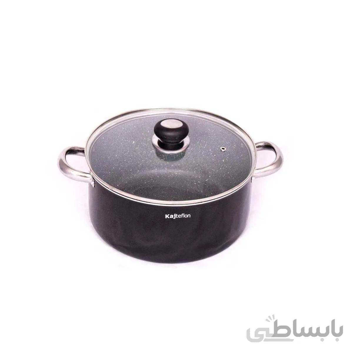 قابلمه گرانیتی کاج تفلون سایز 24