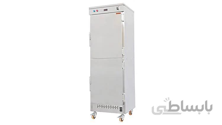 گرمکن غذا بزرگ 200 نفره گازی با کنترل پنل دیجیتالی مدل GKG03