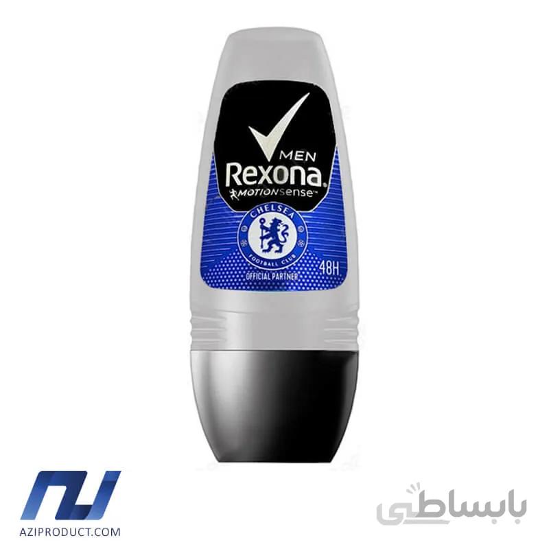 رول ضد تعریق مردانه رکسونا مدل Chelsea حجم 50 میل