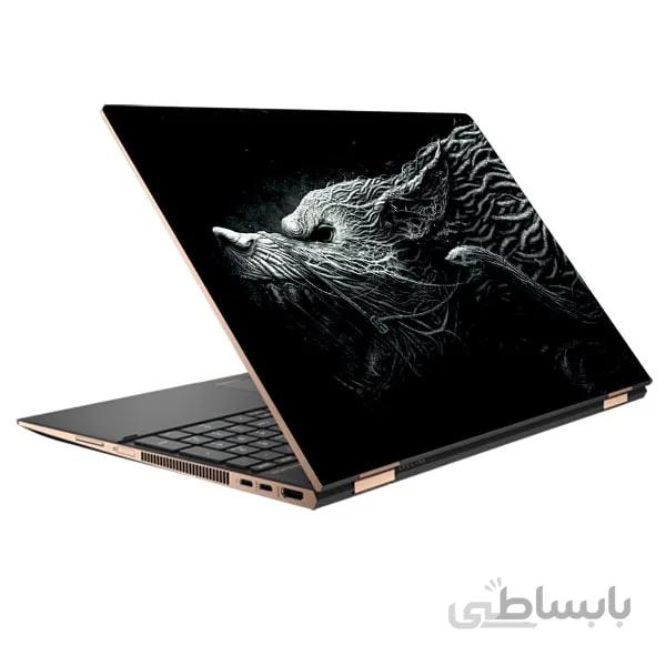 اسکین لپ تاپ طرح Wolf کد۰۳